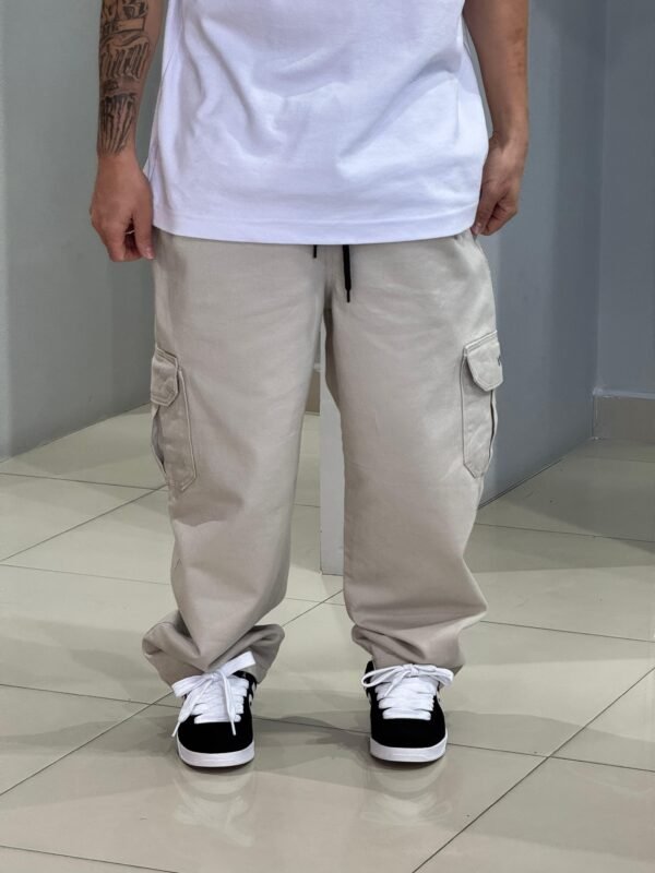 CALÇA CARGO LOKO AREIA - Imagem 4