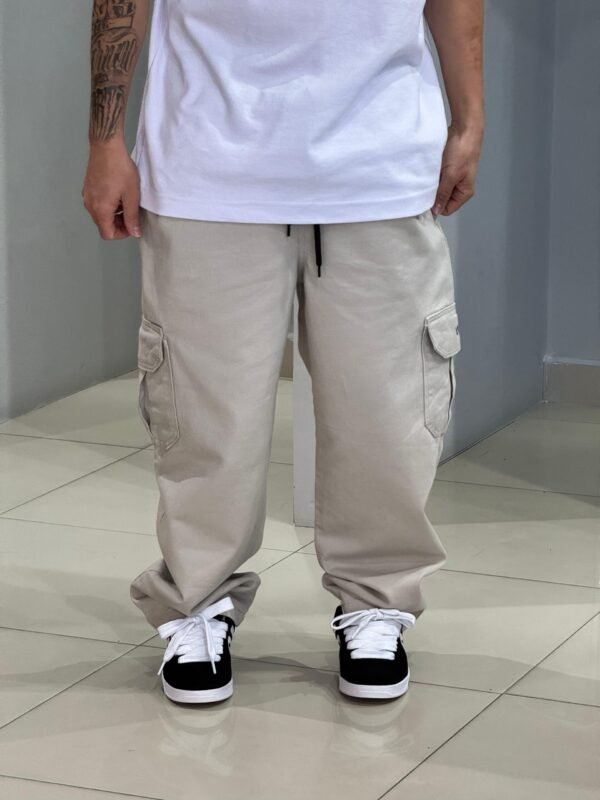 CALÇA CARGO LOKO AREIA - Imagem 4