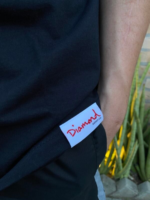 CAMISETA DIAMOND THE PEOPLE TEE PRETO - Imagem 3