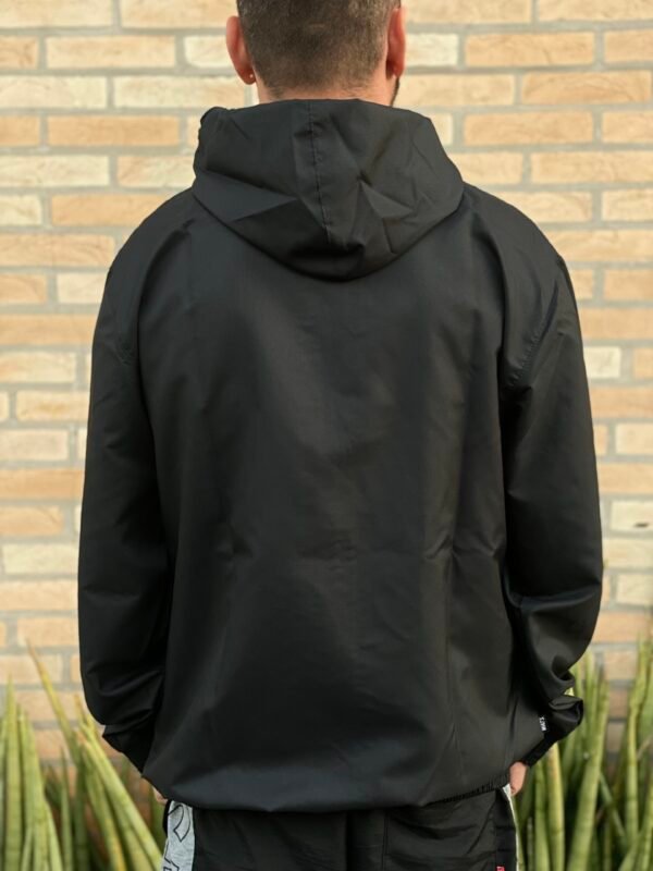 MOLETOM CANGURU HOCKS LOGO PRETO - Imagem 3