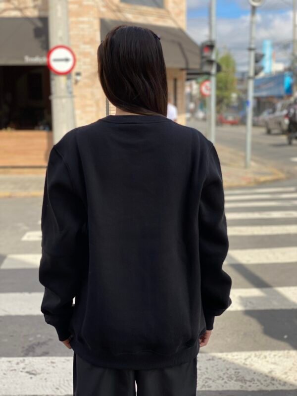 MOLETOM CARECA BASICO BLUNT PRETO - Imagem 3