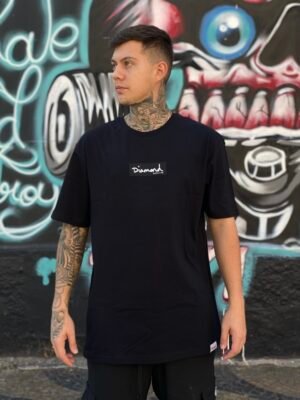 CAMISETA DIAMOND OG MINI BOX PRETO