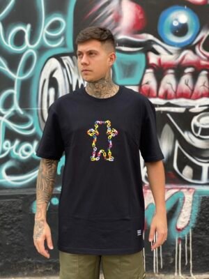 CAMISETA GRIZZLY LETS LINKS PRETO