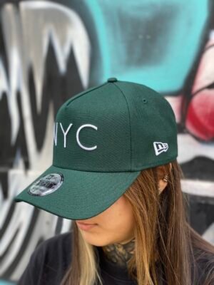 BONÉ NEW ERA ABA CURVA NYC VERDE MILITAR