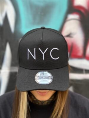 BONÉ NEW ERA ABA CURVA NYC PRETO