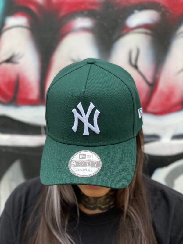 BONÉ NEW ERA ABA CURVA NY VERDE MILITAR