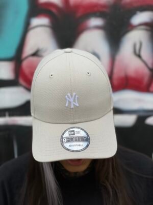 BONÉ NEW ERA ABA CURVA MLB MINI NY BEGE