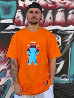 CAMISETA GRIZZLY PRISM OG BEAR LARANJA