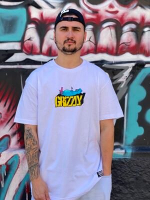 CAMISETA GRIZZLY COUCH POTATO BRANCO