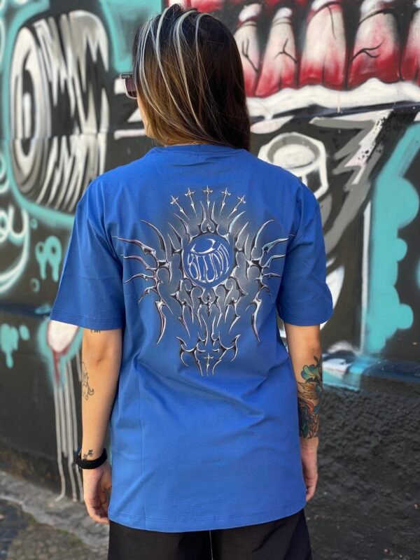 CAMISETA BLUNT CYBER TRIBAL ROYAL