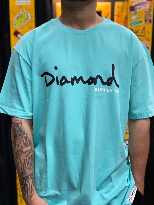 CAMISETA DIAMOND OG SCRIPT MENTA - Imagem 2