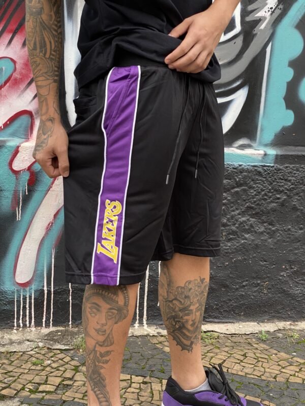 BERMUDA NEW ERA LOSLAK BLK PRETO - Imagem 2