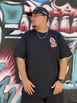 CAMISETA HOCKS PLUS SIZE FRESH PRETO