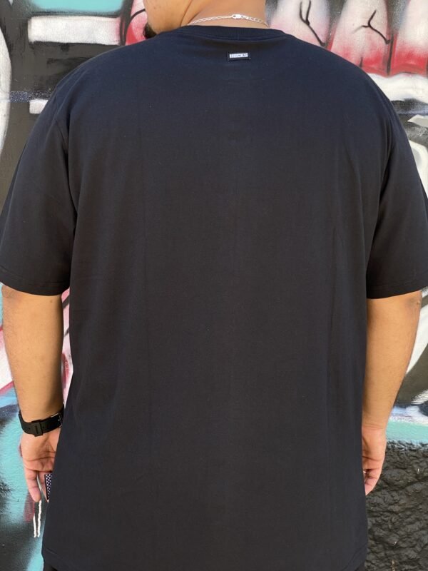 CAMISETA HOCKS PLUS SIZE FRESH PRETO - Imagem 3