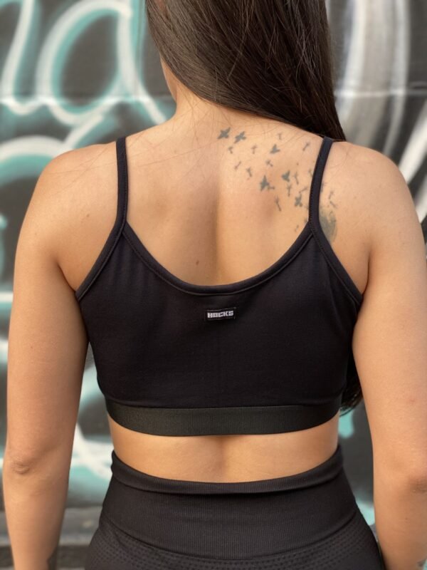 TOP MALHA HOCKS PRETO - Imagem 3