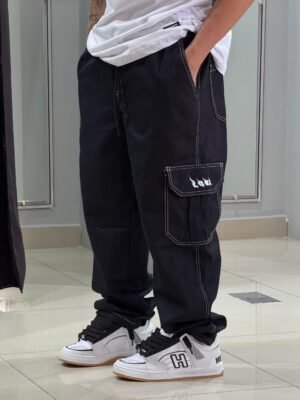 CALÇA CARGO LOKO PESPONTO