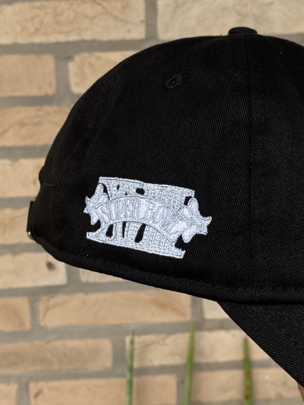 BONÉ NEW ERA DAD HAT RAIDERS BLK PRETO - Imagem 3