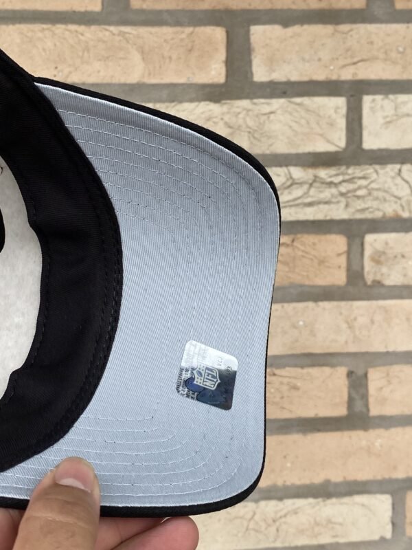 BONÉ NEW ERA DAD HAT RAIDERS BLK PRETO - Imagem 7