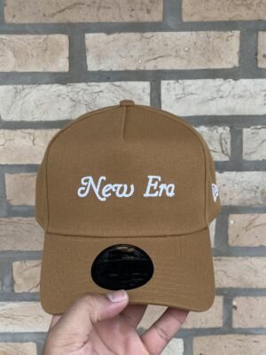 BONÉ ABA CURVA NEW ERA CLASSIC KAKI