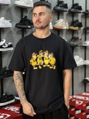 CAMISETA GRIZZLY SIDELINES PRETO