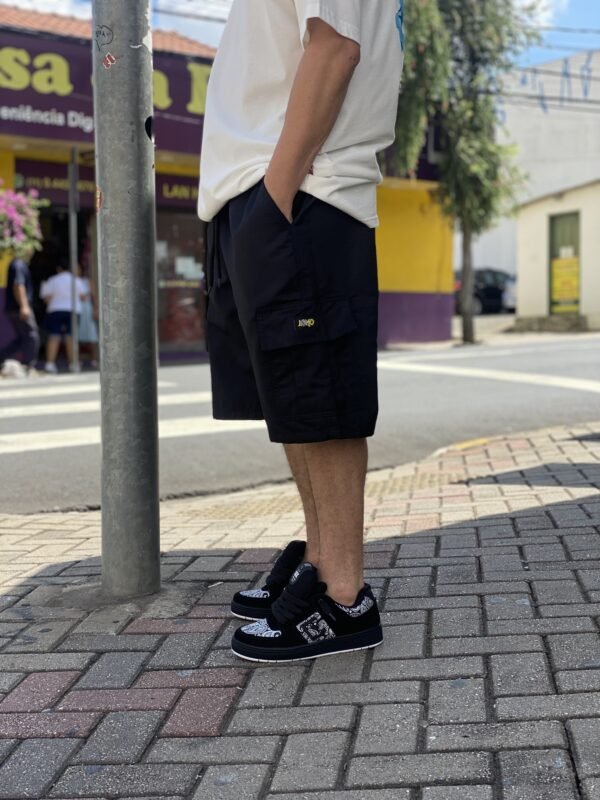 BERMUDA CARGO LOKO RIPSTOP PRETO - Image 4