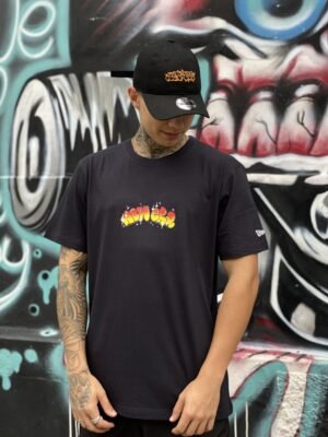 CAMISETA NEW ERA HIP HOP ORIGENS PRETO