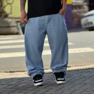 CALÇA BALÃO LOKO JEANS CLARA