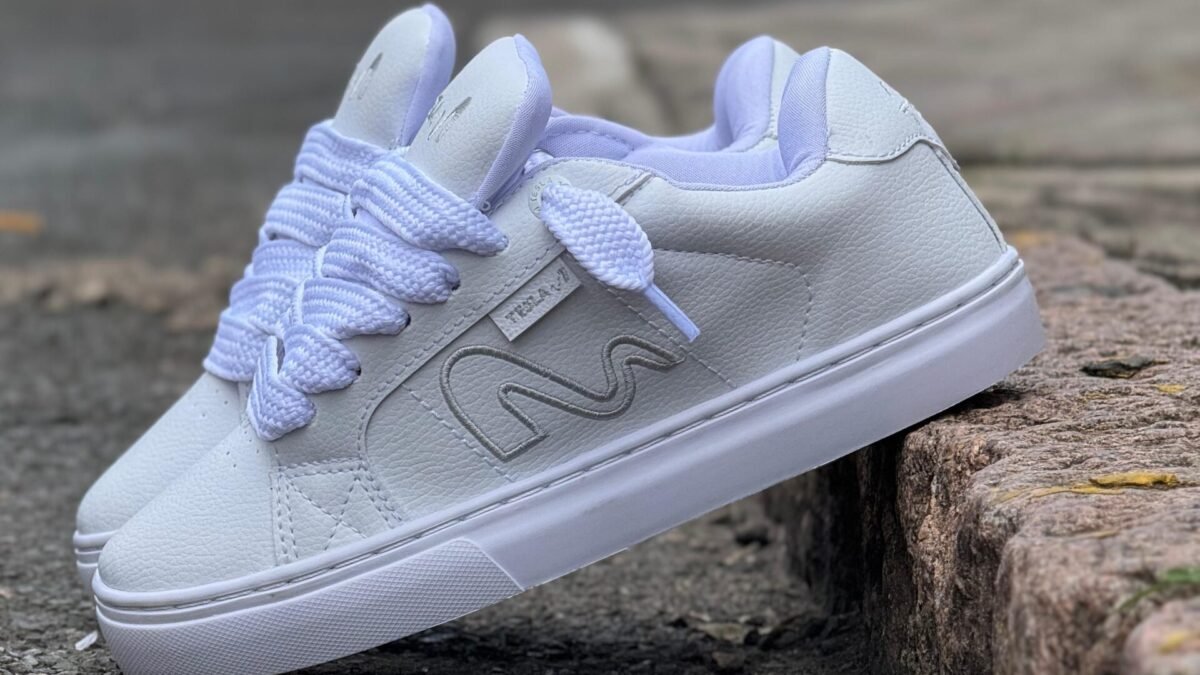 TÊNIS TESLA HERTZ ALL WHITE - Loja Loko