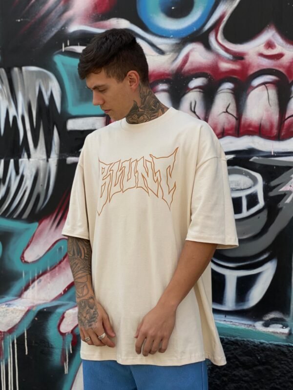 CAMISETA OVERSIZED BLUNT SERRATED AREIA