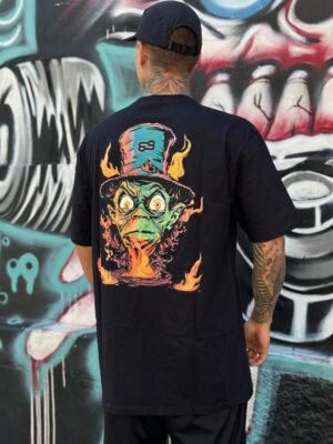 CAMISETA BLUNT TOPPER PRETO