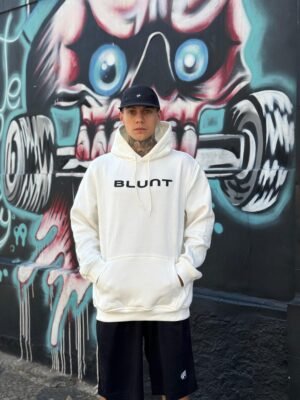 MOLETOM CANGURU BLUNT HULL OFF WHITE