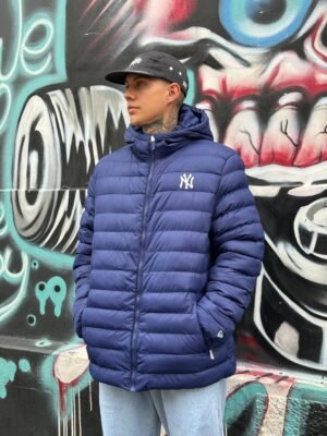 Jaqueta Puffer New Era NY Azul Marinho