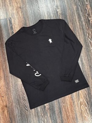 CAMISETA ML GRIZZLY MINI OG BEAR PRETO