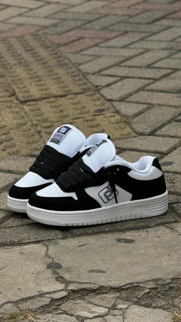 TÊNIS FREEDAY GRANDIR OX PRETO BRANCO - Imagem 6
