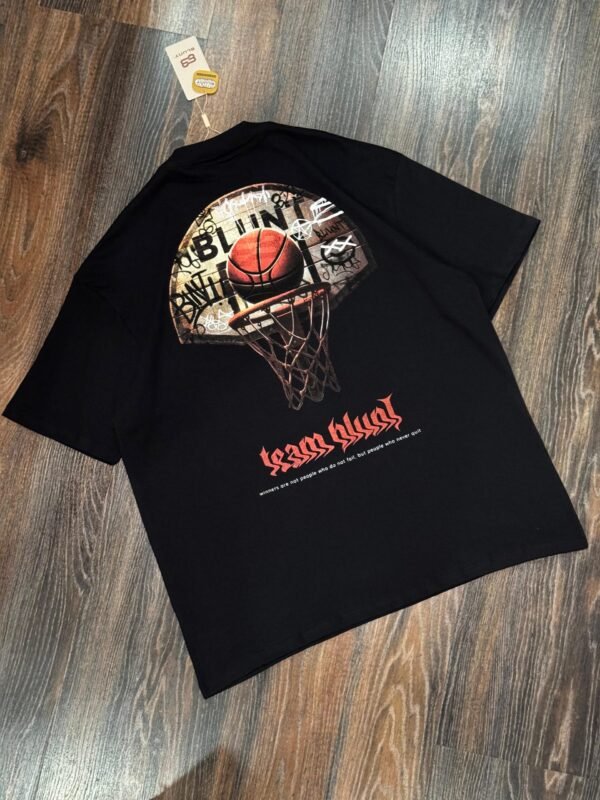 CAMISETA BLUNT OVERSIZED HOOP PRETO