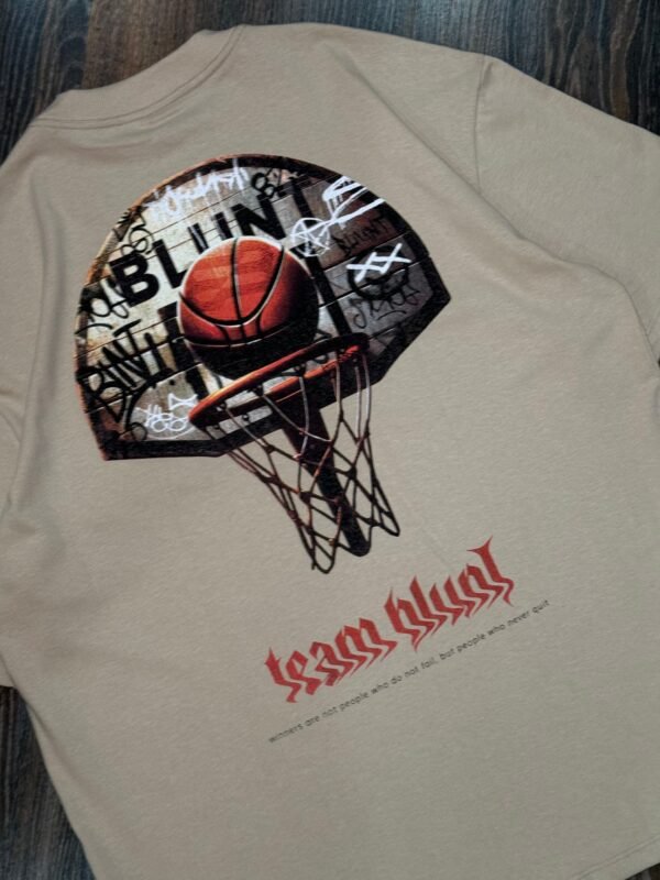 CAMISETA BLUNT OVERSIZED HOOP CREME - Imagem 3