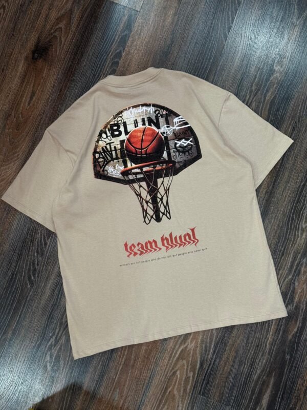 CAMISETA BLUNT OVERSIZED HOOP CREME
