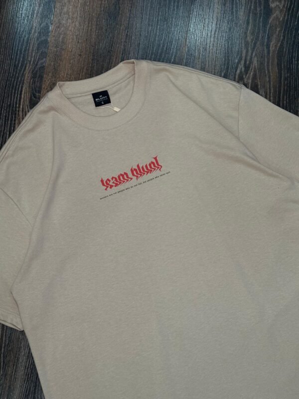 CAMISETA BLUNT OVERSIZED HOOP CREME - Imagem 5