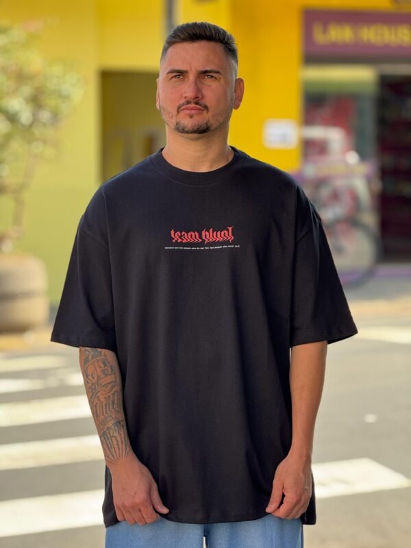 CAMISETA BLUNT OVERSIZED HOOP PRETO - Image 5