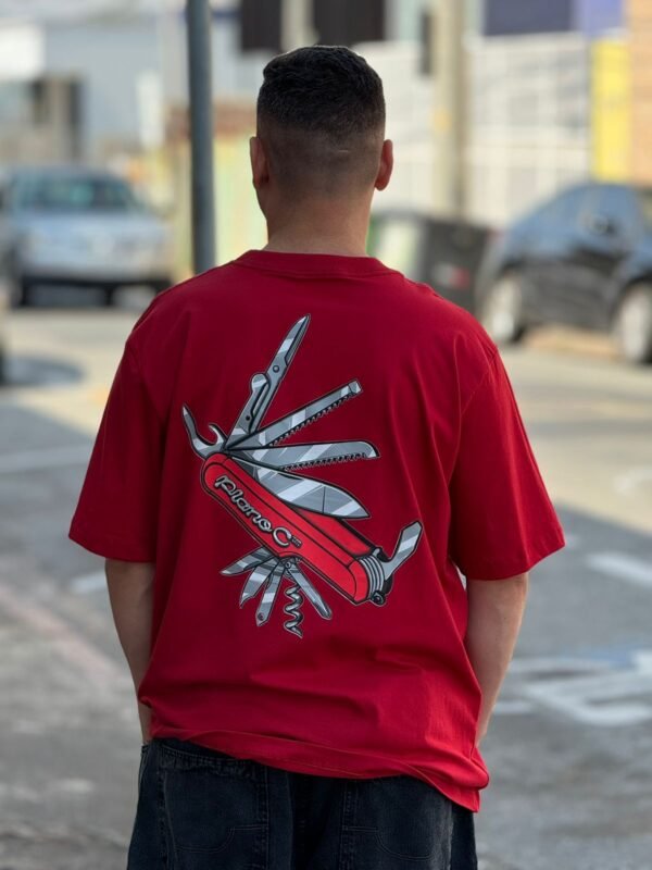 Camiseta Plano C. Penknife Vermelho - Imagem 2