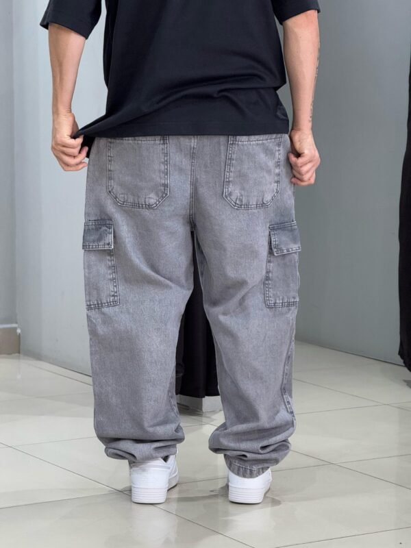 Calça Cargo Loko Jeans Estonado - Imagem 3