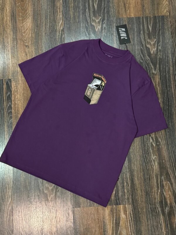 Camiseta Plano C. Arcade Roxo