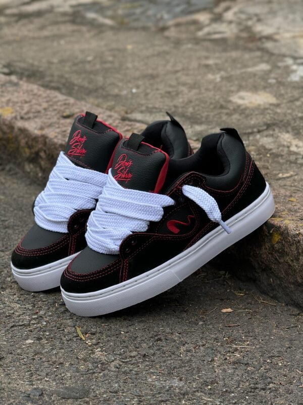 Tênis Tesla Fusion Black Red - Imagem 2