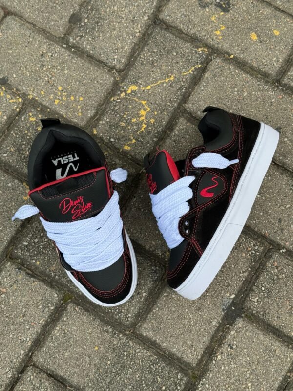 Tênis Tesla Fusion Black Red - Imagem 8