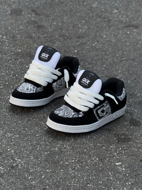 Tenis Qix 90S OG Branco Preto - Imagem 4