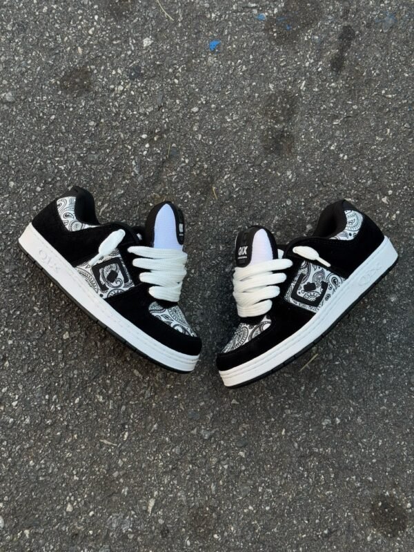 Tenis Qix 90S OG Branco Preto - Imagem 7