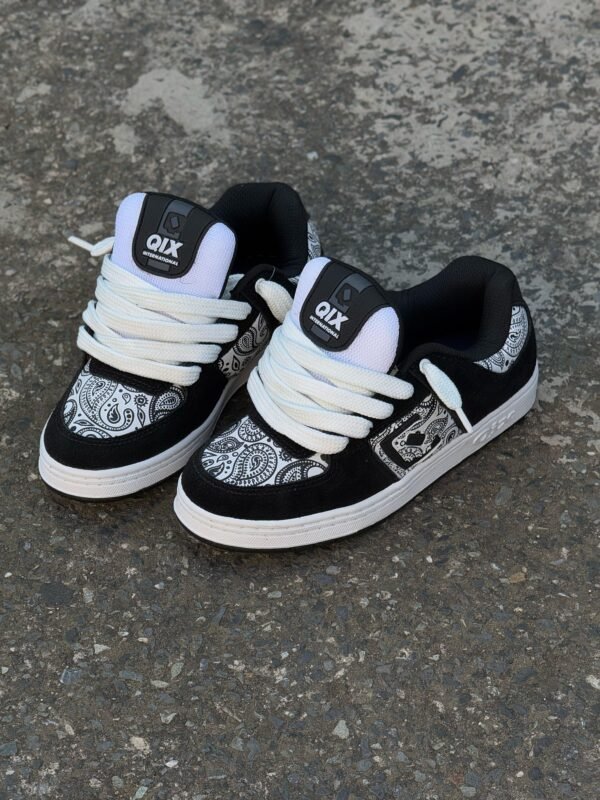 Tenis Qix 90S OG Branco Preto - Imagem 9