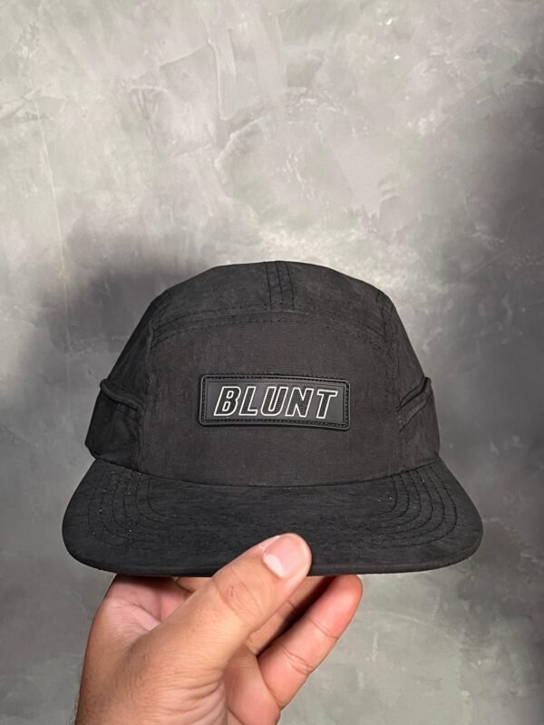 Boné Five Panel Blunt Taslon Preto