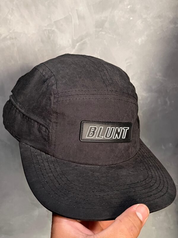 Boné Five Panel Blunt Taslon Preto - Imagem 2