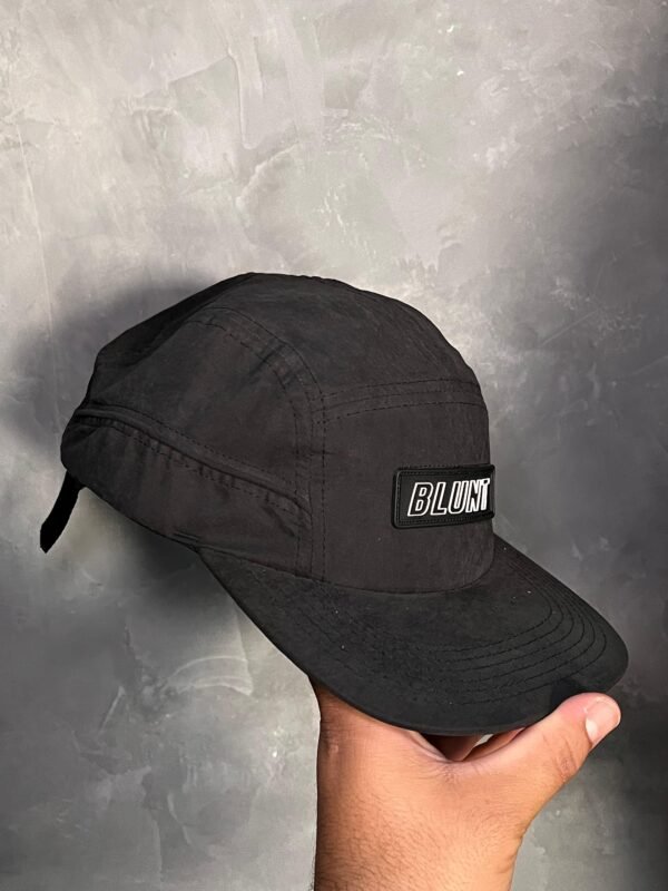 Boné Five Panel Blunt Taslon Preto - Imagem 4